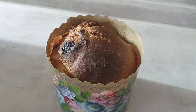 Быстрые пасхальные куличи
