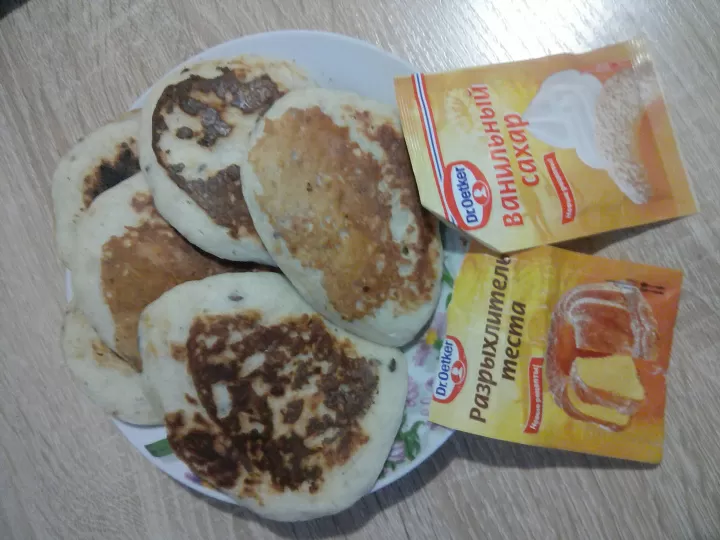 Оладьи с бананом фото