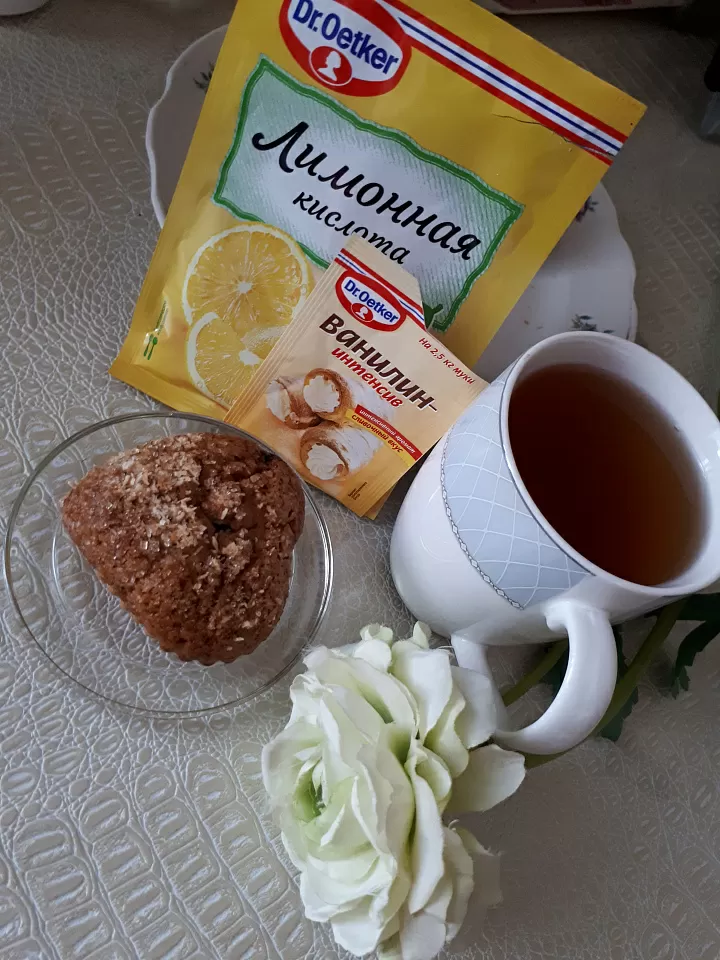Маффины с ягодами и хрустящей корочкой фото