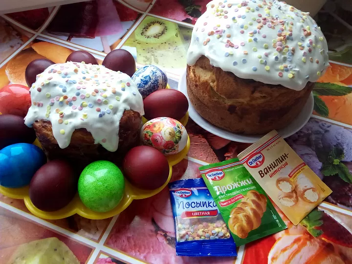 Кулич творожный фото рецепта