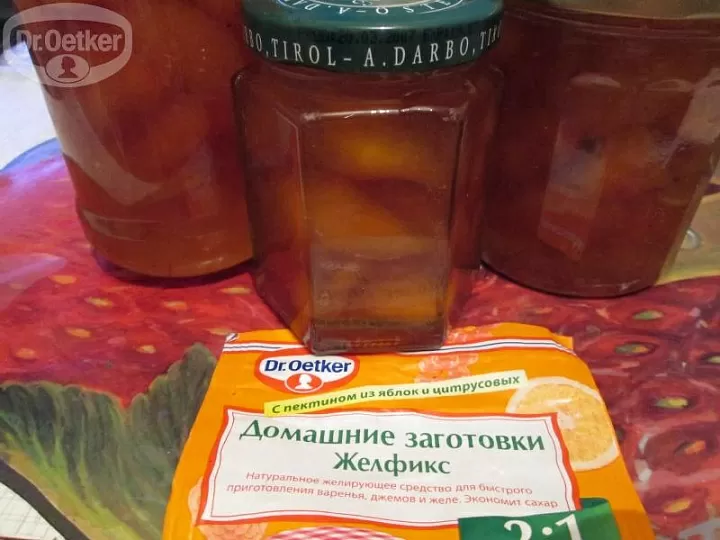 Варенье из персиков фото рецепта