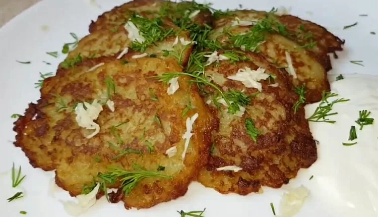 Оладьи картофельные 