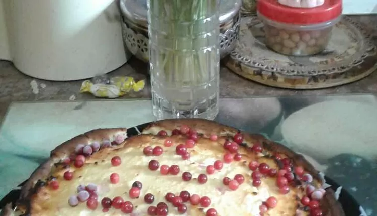 Ватрушка с медом и лимоном