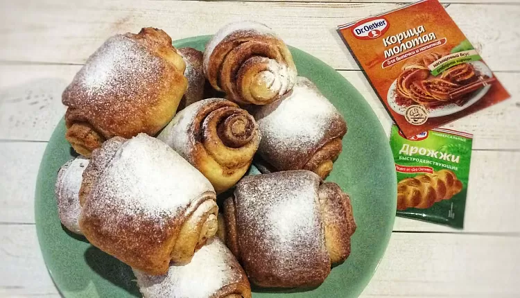 Булочки с корицей