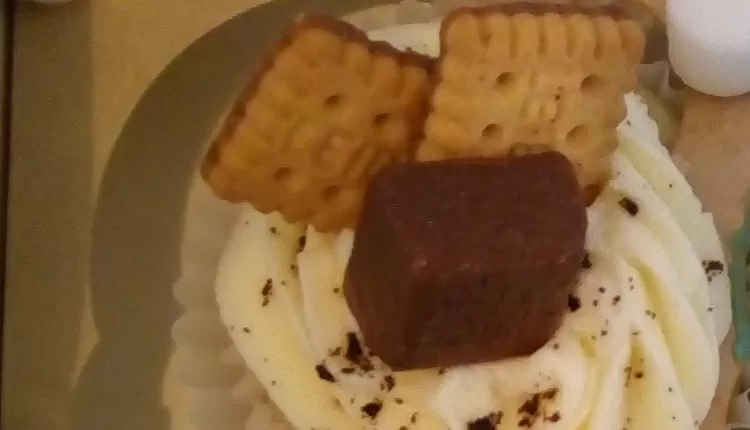 Капкейки с кремом-чиз т солёными нотками