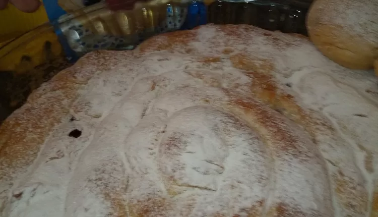 Творожный кольцевой пирог