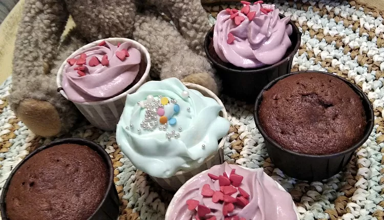 Шоколадные капкейки