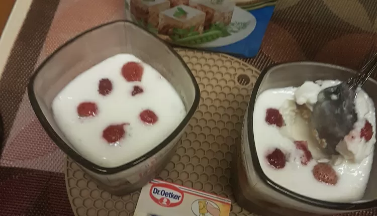 Творожный десерт