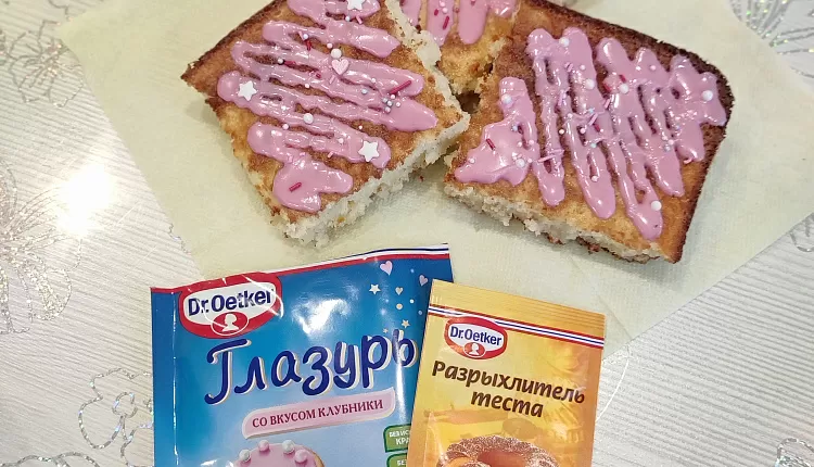 Манник  на кефире без муки