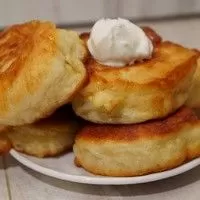 Пышные оладьи