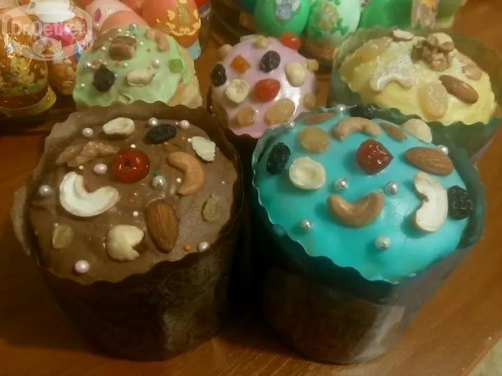 Пасхальные куличи фото рецепта