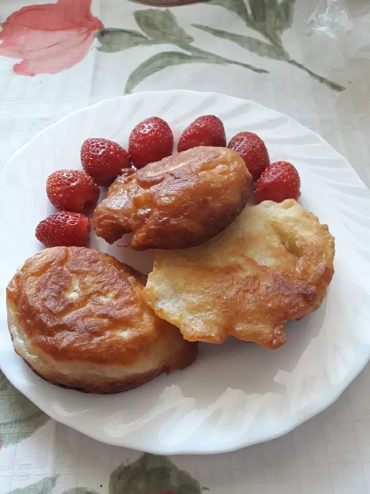 Оладьи на дрожжах фото рецепта