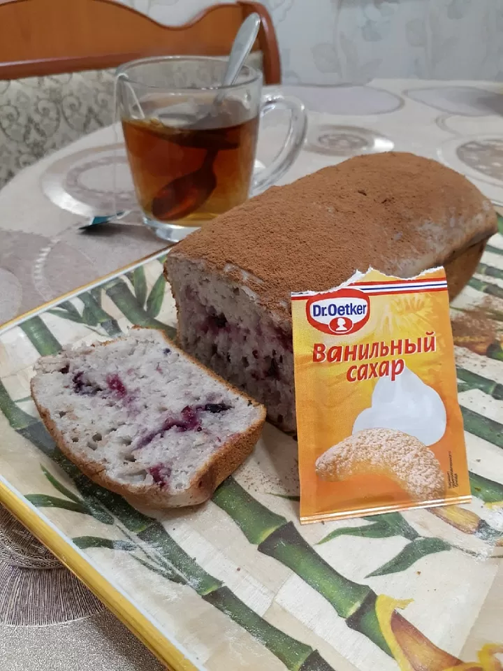 Кекс со смородиной фото