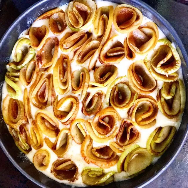 фото рецепта Яблочный пирог (как в детстве) Яблочный пирог (как в детстве) фото