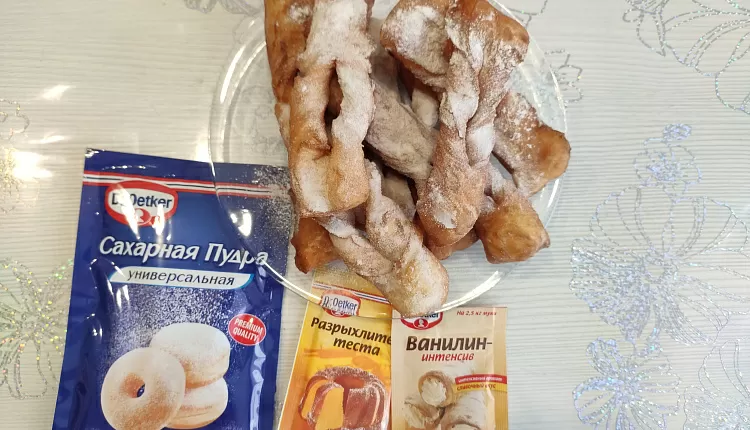 Хворост на кефире