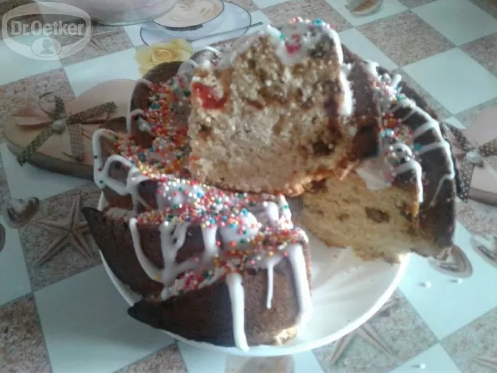 Творожный кулич фото
