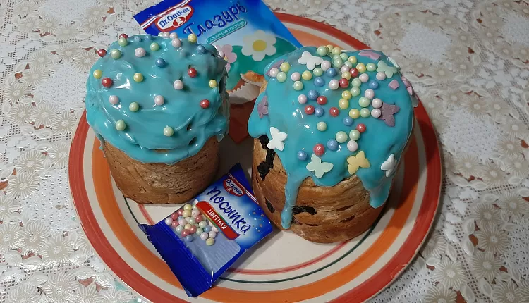 Куличи воздушные.