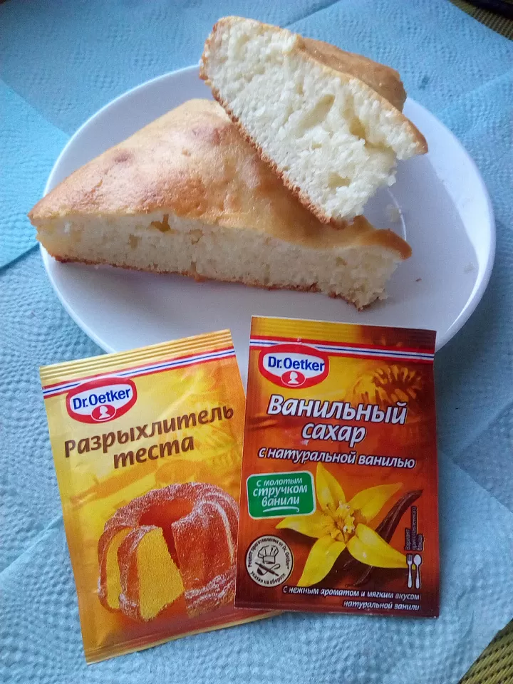Манник на кефире фото рецепта