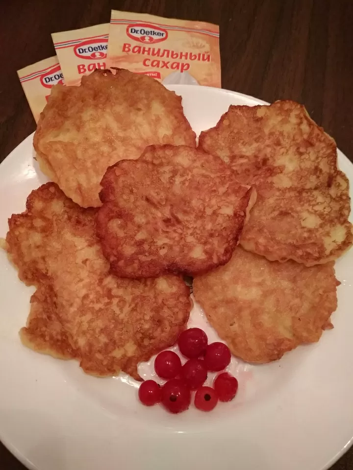 Оладьи из тыквы фото