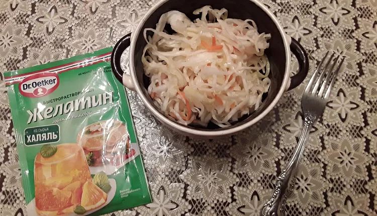 Квашенная капуста на меду