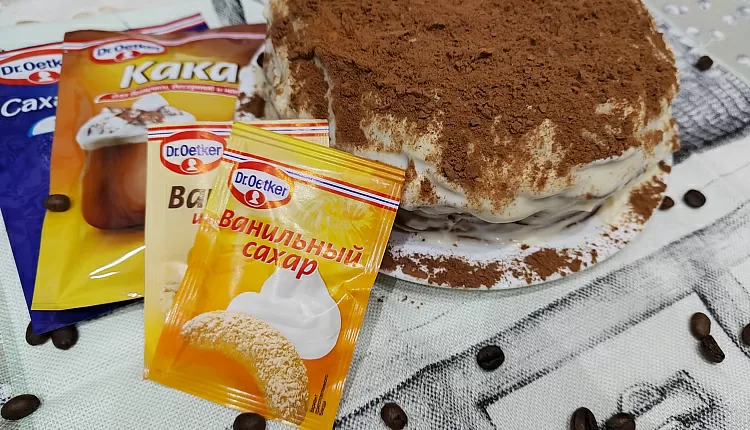 Блинный торт Тирамису