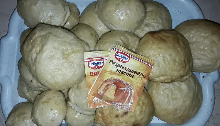 Колечки из дрожжевого теста