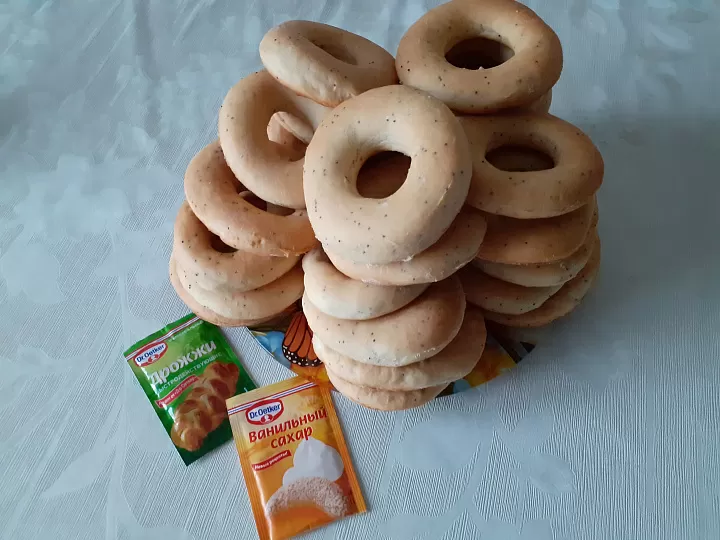 Бублики с маком фото