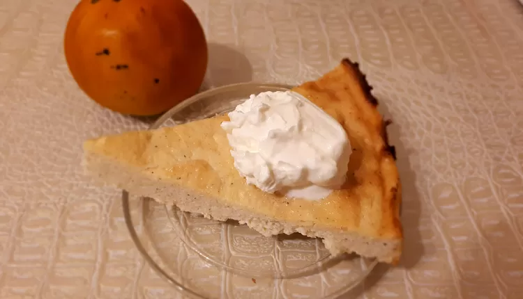 Запеканка с хурмой