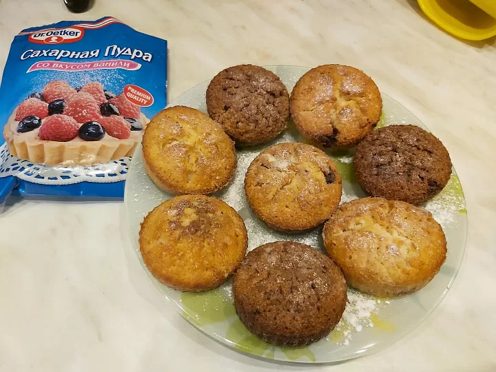Воздушные кексики  фото рецепта