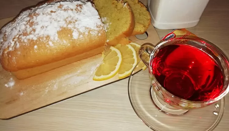Лимонный кекс