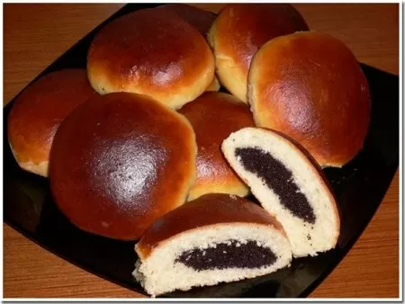 Булочки с маком фото рецепта