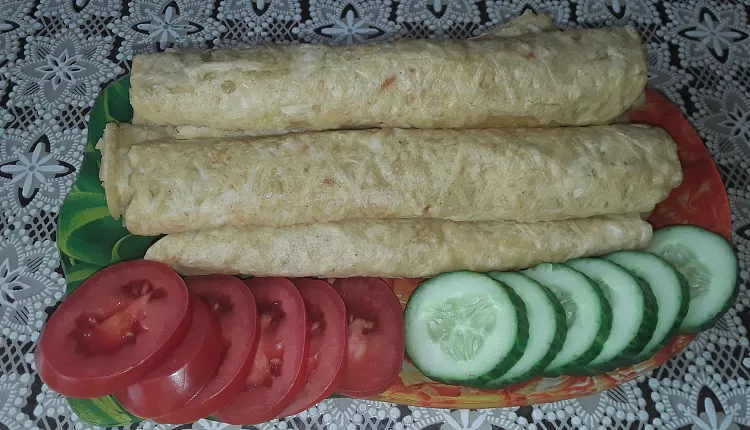 Морковные вафли с корицей