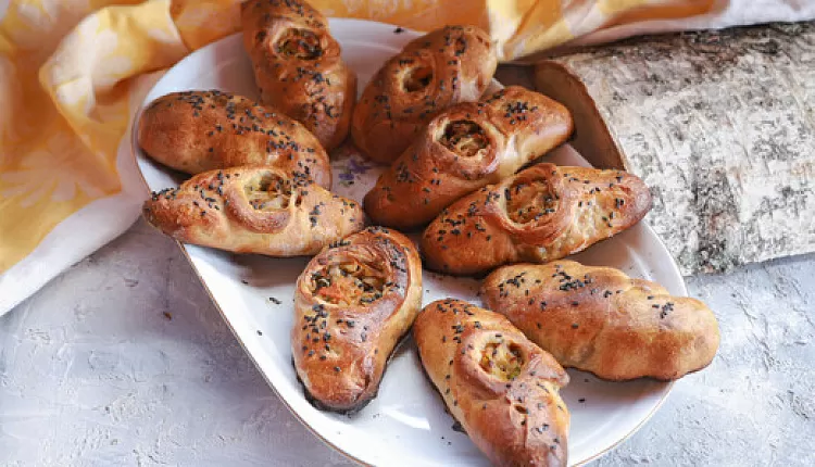 Пирожки с капустой