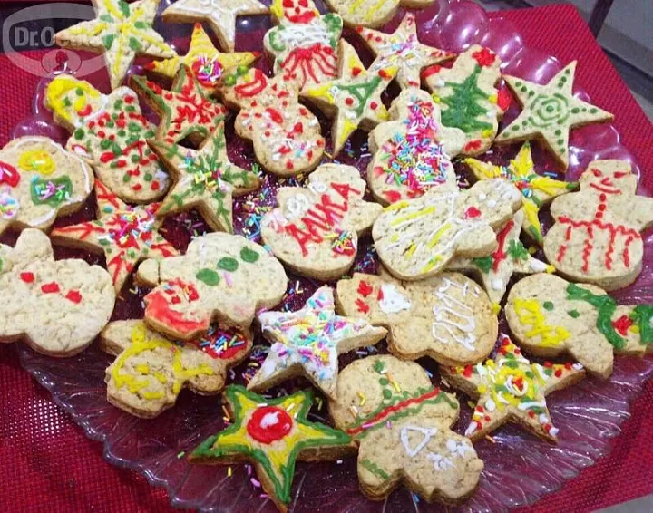 Новогодние имбирные прянички фото рецепта