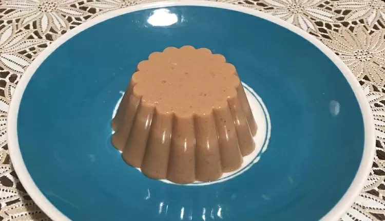 Каша с желе (ленивая овсянка)