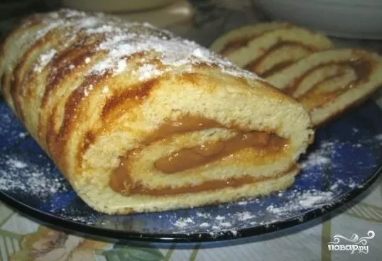 Рулет на скорую руку фото