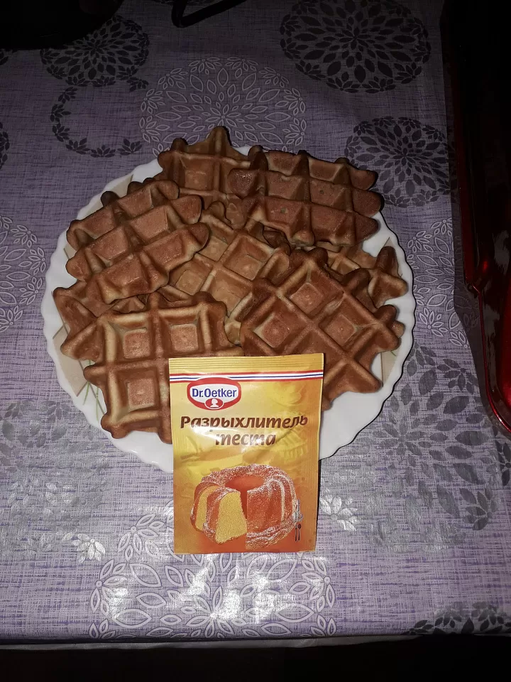 Венские вафли фото рецепта