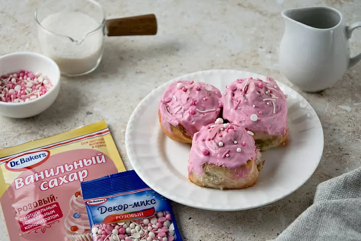 Сладкие рулетики с корицей фото
