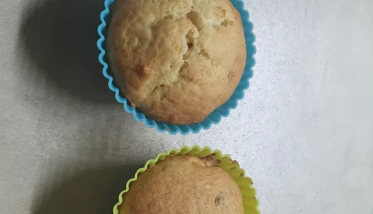 Маффины с яблоком