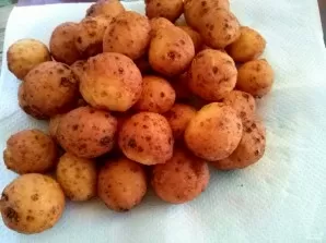 Пончики из творога фото