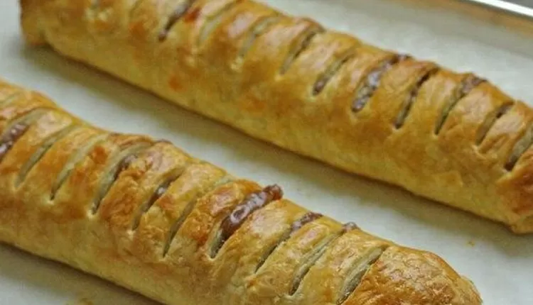 Штрудель с яблоками