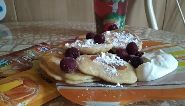 Пышные оладьи