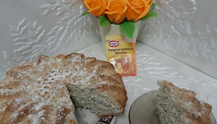Маковый пирог