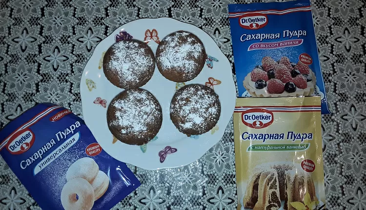 Кексики творожные с изюмом