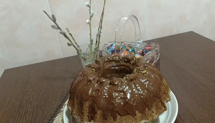 Творожный пасхальный кулич