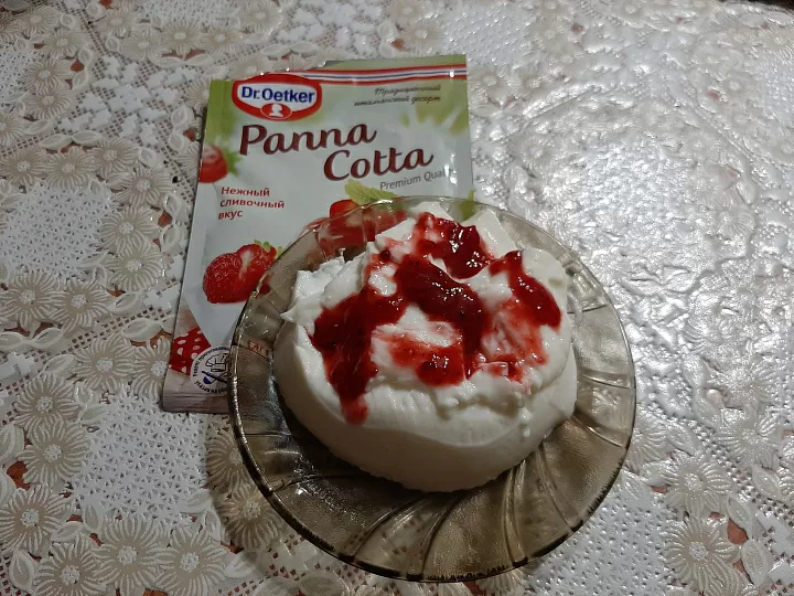 Панакота Dr.Bakers фото рецепта