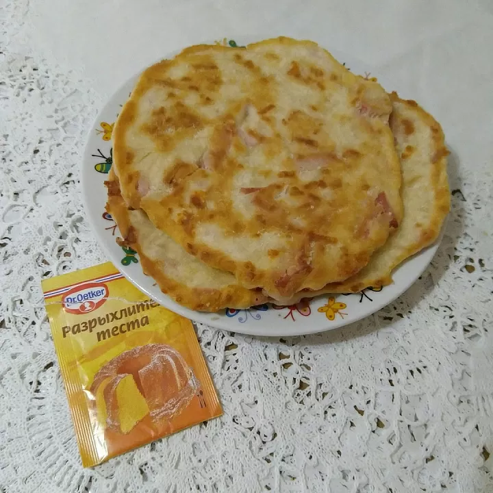 Лепешка  "Просим добавки" фото