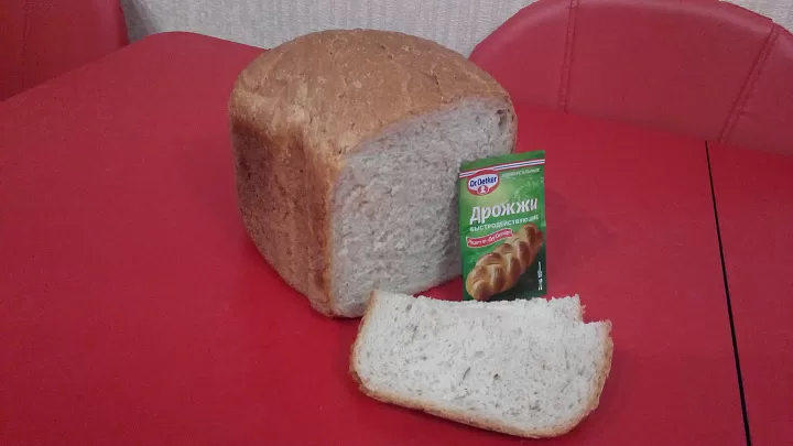 Хлеб с хлопьями в хлебопечки фото