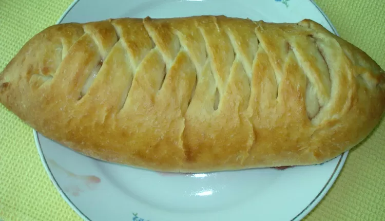 Пирог капустный с грибами