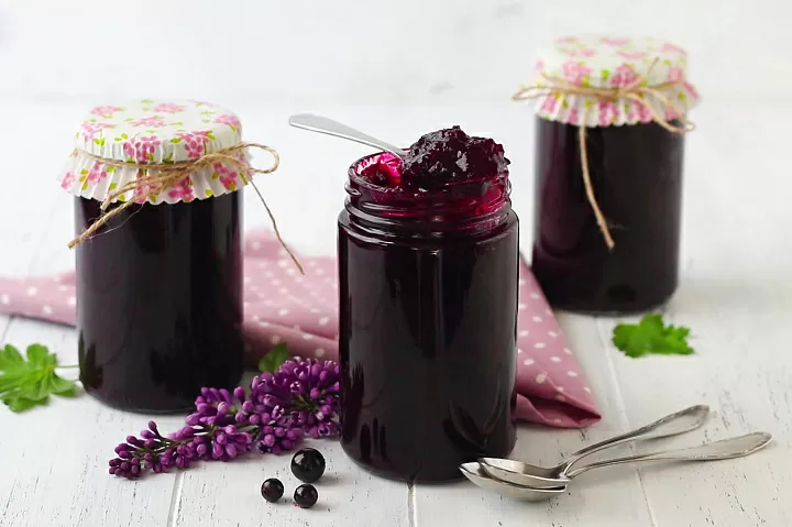 Конфитюр из черной и красной смородины фото рецепта